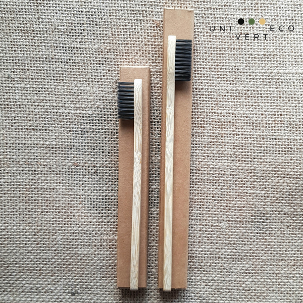 Les brosses à dents zéro-déchet en bambou